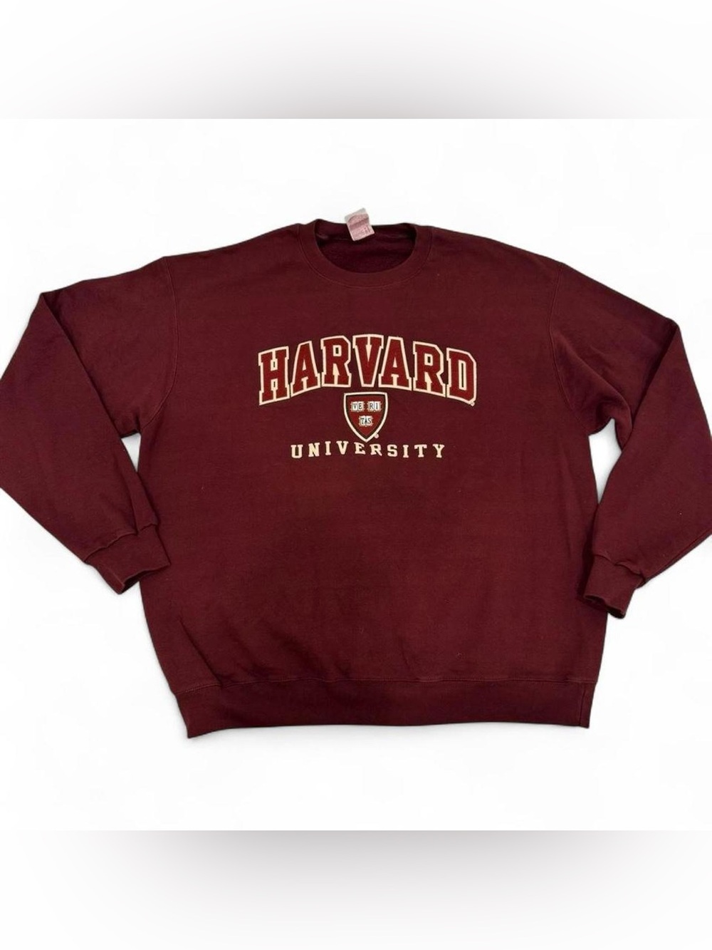 Champion Harvard University 2XL Crimson Red Crewneck Sweatshirt Ivy League